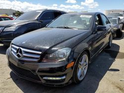 Mercedes-Benz salvage cars for sale: 2013 Mercedes-Benz C 250