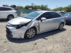 Salvage cars for sale from Copart Riverview, FL: 2021 Toyota Corolla LE