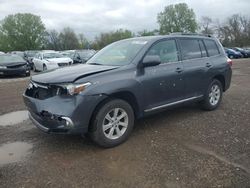 Toyota salvage cars for sale: 2013 Toyota Highlander Base