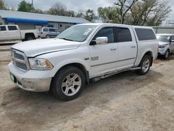 Salvage cars for sale from Copart Wichita, KS: 2015 Dodge RAM 1500 Longhorn