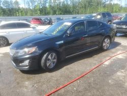 2016 KIA Optima Hybrid en venta en Harleyville, SC