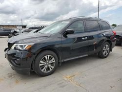 Nissan salvage cars for sale: 2018 Nissan Pathfinder S