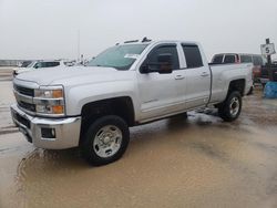 Vehiculos salvage en venta de Copart Amarillo, TX: 2015 Chevrolet Silverado K2500 Heavy Duty LT