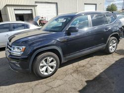 Volkswagen salvage cars for sale: 2019 Volkswagen Atlas SE