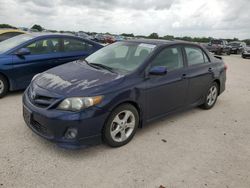Salvage cars for sale from Copart San Antonio, TX: 2012 Toyota Corolla Base