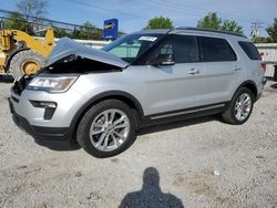 Ford Explorer salvage cars for sale: 2018 Ford Explorer XLT