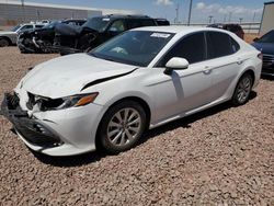 Toyota Camry le salvage cars for sale: 2020 Toyota Camry LE