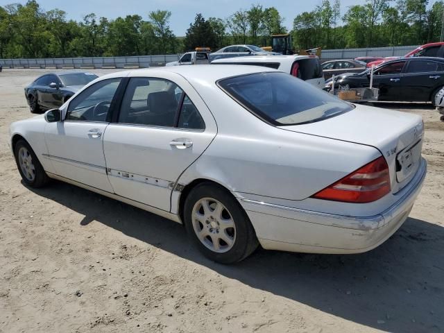 2001 Mercedes-Benz S 500