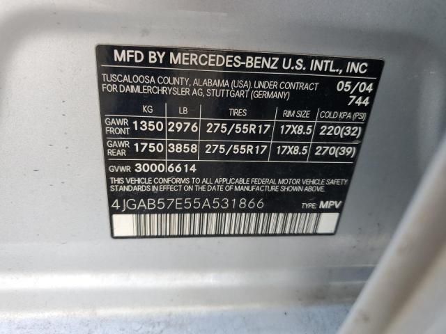 2005 Mercedes-Benz ML 350