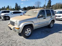 Salvage cars for sale from Copart Graham, WA: 2003 Jeep Liberty Limited