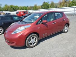 Salvage cars for sale from Copart Grantville, PA: 2011 Nissan Leaf SV