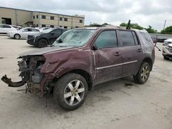 Honda Pilot salvage cars for sale: 2014 Honda Pilot Touring