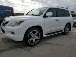 Salvage cars for sale from Copart Wilmer, TX: 2009 Lexus LX 570