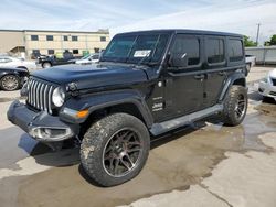 Jeep Wrangler Vehiculos salvage en venta: 2021 Jeep Wrangler Unlimited Sahara