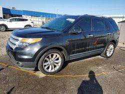 Ford Explorer xlt salvage cars for sale: 2014 Ford Explorer XLT