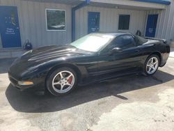 Salvage cars for sale from Copart Fort Pierce, FL: 2001 Chevrolet Corvette