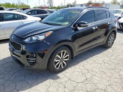 KIA Sportage salvage cars for sale: 2018 KIA Sportage EX