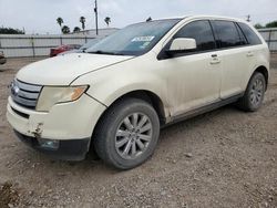 Salvage cars for sale from Copart Mercedes, TX: 2007 Ford Edge SEL Plus