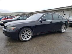 BMW 7 Series salvage cars for sale: 2004 BMW 745 I
