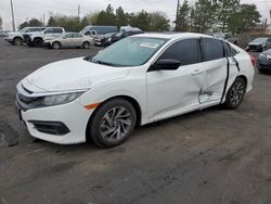 2016 Honda Civic EX en venta en Denver, CO