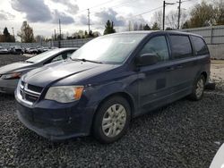 Vehiculos salvage en venta de Copart Portland, OR: 2014 Dodge Grand Caravan SE