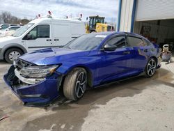 Salvage cars for sale from Copart Duryea, PA: 2018 Honda Accord Sport