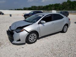 Toyota Corolla l salvage cars for sale: 2018 Toyota Corolla L