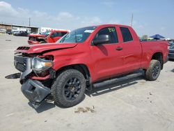 Toyota salvage cars for sale: 2021 Toyota Tundra Double Cab SR/SR5