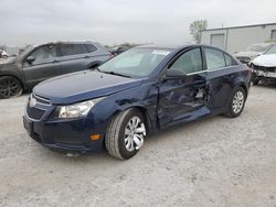 Chevrolet Cruze salvage cars for sale: 2011 Chevrolet Cruze LS