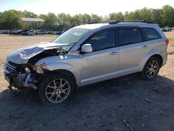 Salvage cars for sale from Copart Charles City, VA: 2014 Dodge Journey R/T