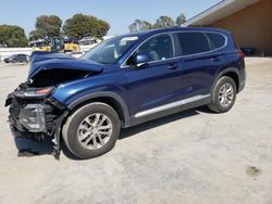 Hyundai salvage cars for sale: 2019 Hyundai Santa FE SE