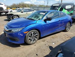 Honda salvage cars for sale: 2018 Honda Civic LX