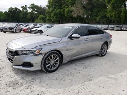 Salvage cars for sale from Copart Ocala, FL: 2021 Honda Accord LX
