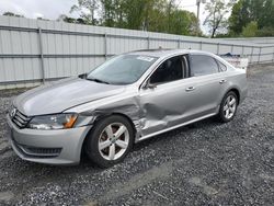 Volkswagen Passat se Vehiculos salvage en venta: 2013 Volkswagen Passat SE