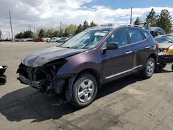 Nissan Rogue Select s salvage cars for sale: 2014 Nissan Rogue Select S