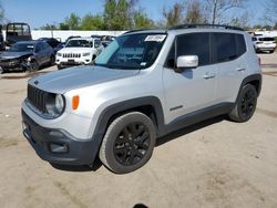 Jeep Renegade salvage cars for sale: 2017 Jeep Renegade Latitude