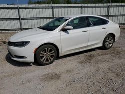 Salvage cars for sale from Copart Hurricane, WV: 2015 Chrysler 200 Limited