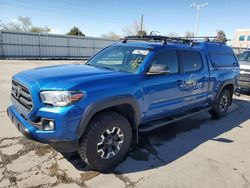 Toyota Tacoma salvage cars for sale: 2017 Toyota Tacoma Double Cab