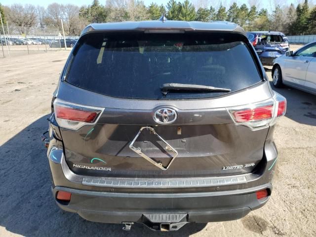 2016 Toyota Highlander Limited