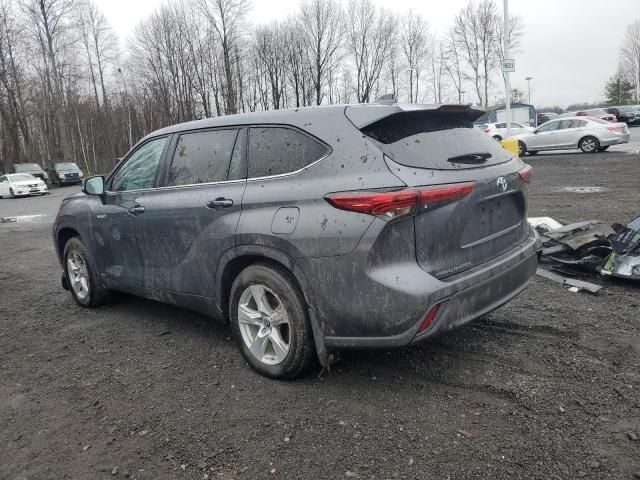 2021 Toyota Highlander Hybrid LE