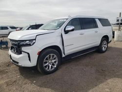 Salvage cars for sale from Copart Amarillo, TX: 2022 Chevrolet Suburban K1500 Premier