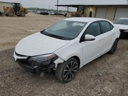 Salvage cars for sale from Copart Temple, TX: 2018 Toyota Corolla L