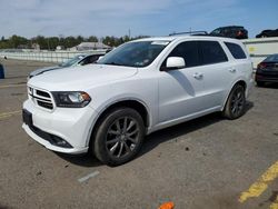 Dodge Durango gt salvage cars for sale: 2017 Dodge Durango GT