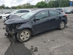 KIA Forte lx salvage cars for sale: 2018 KIA Forte LX