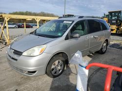 Toyota Sienna ce salvage cars for sale: 2004 Toyota Sienna CE