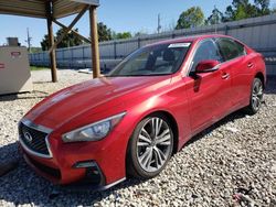 Salvage cars for sale from Copart Memphis, TN: 2021 Infiniti Q50 Sensory