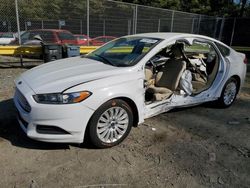 Ford Fusion se Hybrid salvage cars for sale: 2016 Ford Fusion SE Hybrid