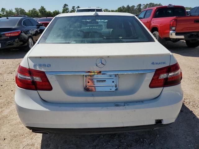 2011 Mercedes-Benz E 350 4matic