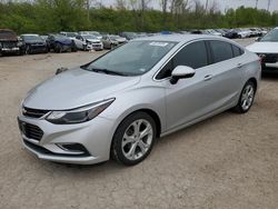 Chevrolet Vehiculos salvage en venta: 2017 Chevrolet Cruze Premier