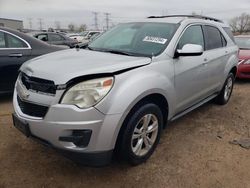 Salvage cars for sale from Copart Elgin, IL: 2012 Chevrolet Equinox LT